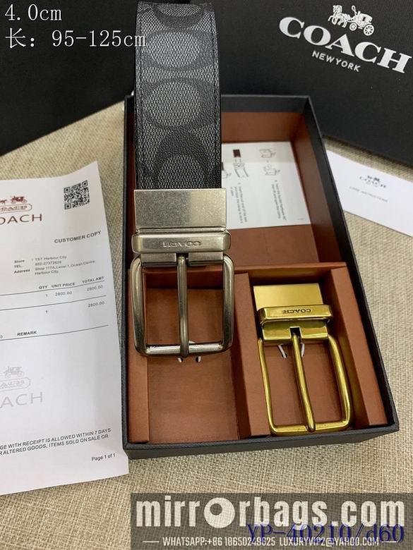 Replica Coach  Belt   40mmX95-125 8L01