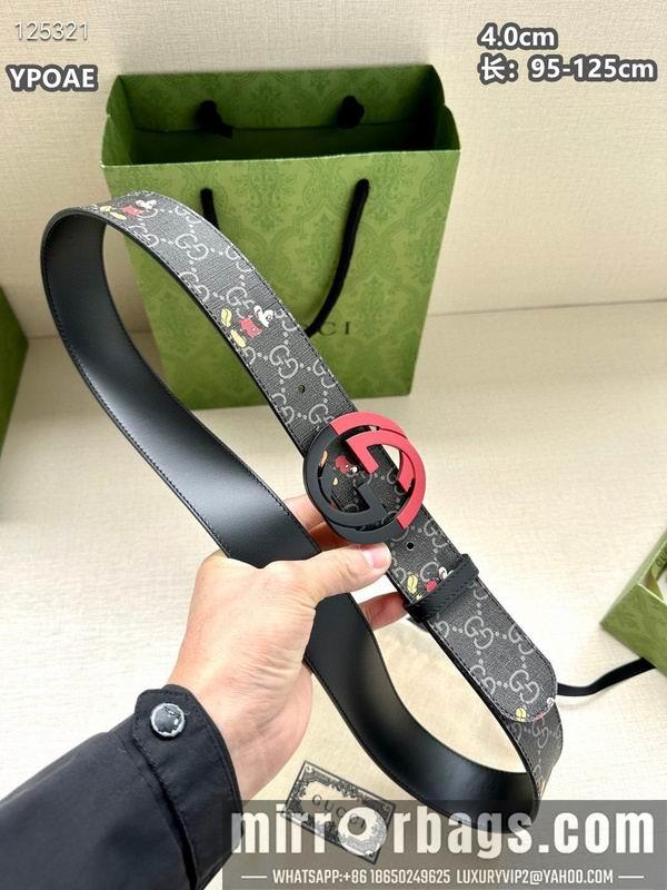 Replica Gucci belt 40mmX95-125cm 8L78