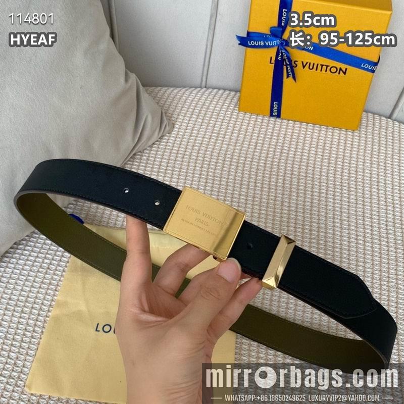 Replica LV belt 35mmX95-125cm 8L19