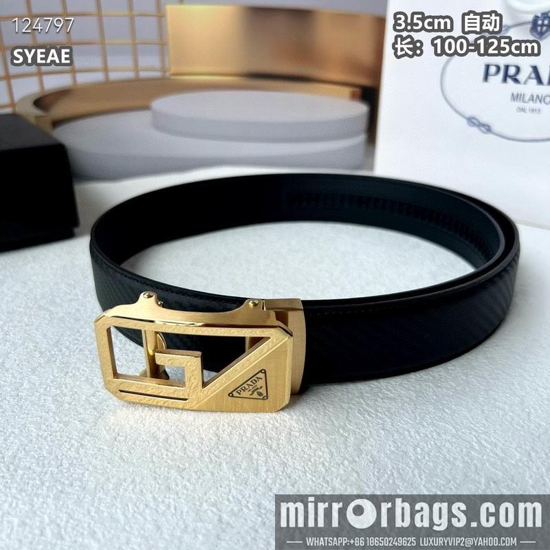 Replica Prada belt 35mmX100-125cm 8L53