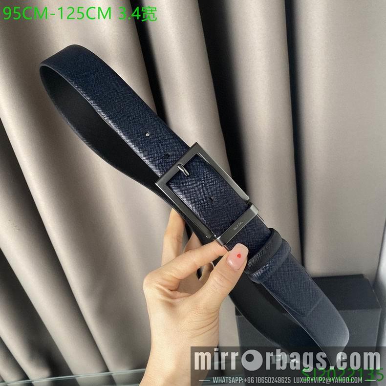 Replica Prada Belt 34mmX95-125cm 7D01