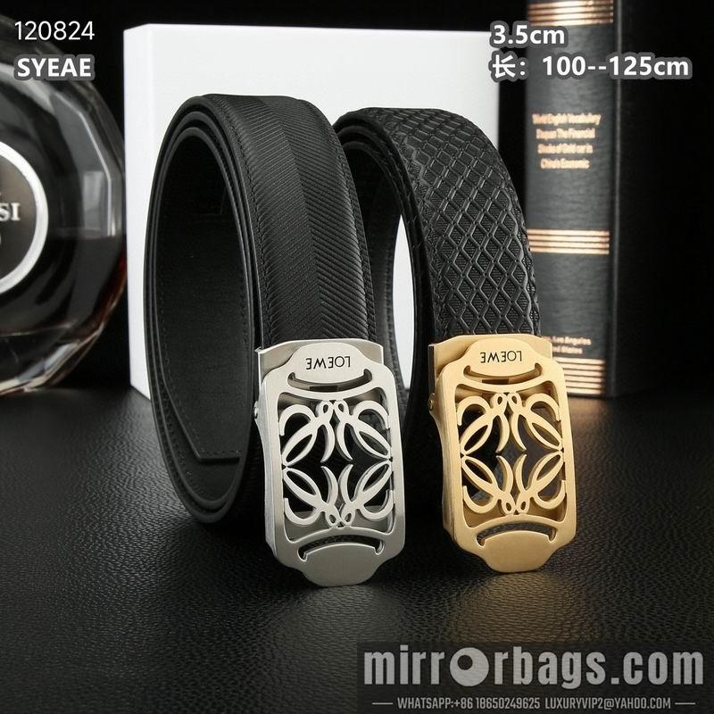 Replica Loewe belt 自动带 35mmX100-125cm 8L072001