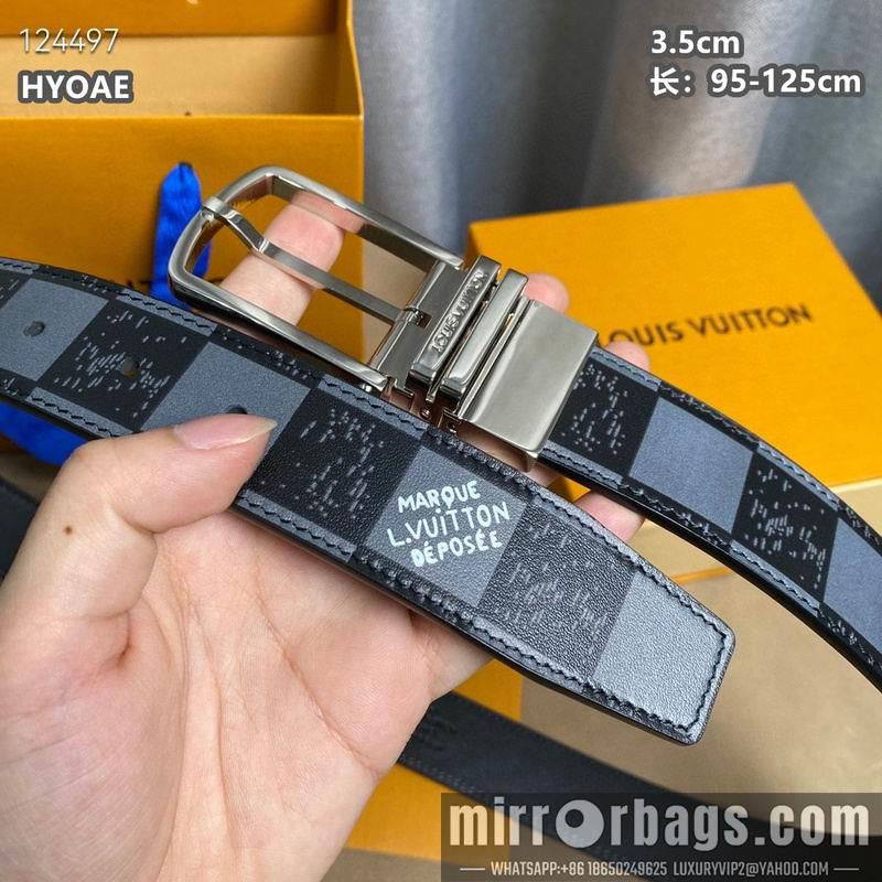 Replica LV belt 35mmX95-125cm 8L28