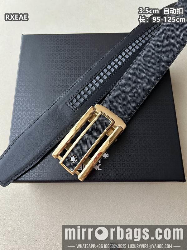 Replica Montlanc belt 35mmX100-125cm 8L79