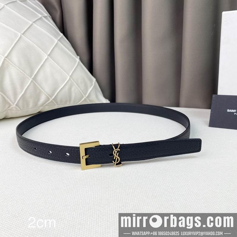 Replica YSL belt 20mmX90-115cm 7D01