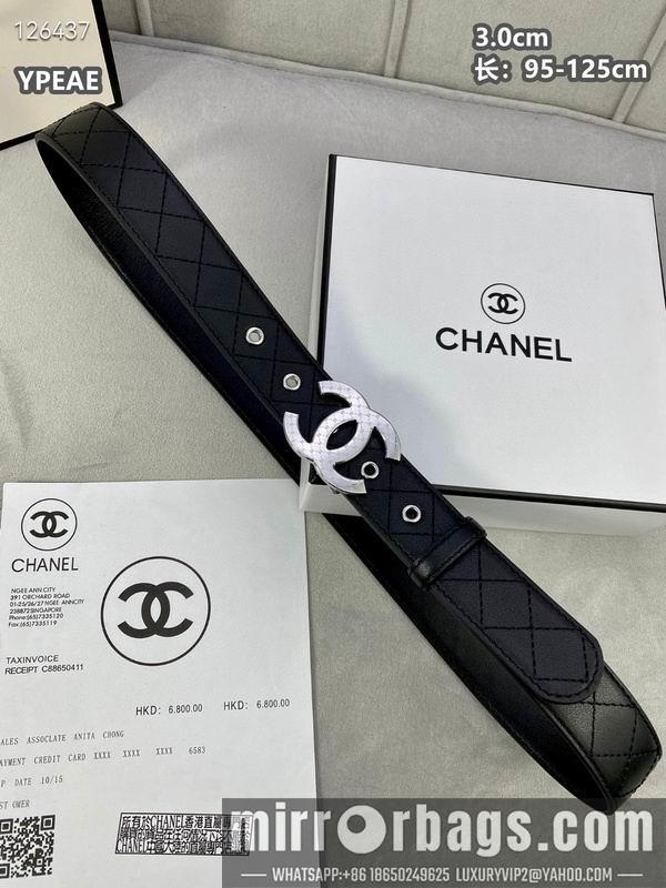 Replica Chanel belt 30mmX95-125cm 8L25