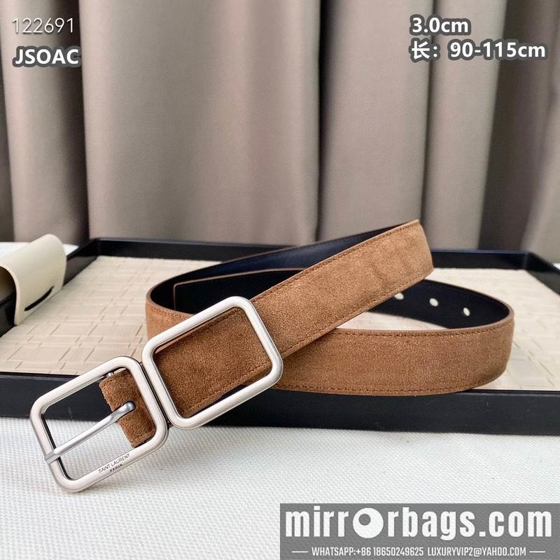 Replica YSL belt 30mm 90-115cm 8L08