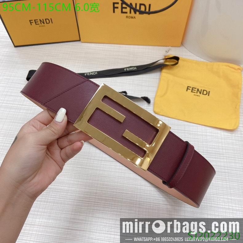 Replica Fendi Belt 60mmX95-115cm 7D02