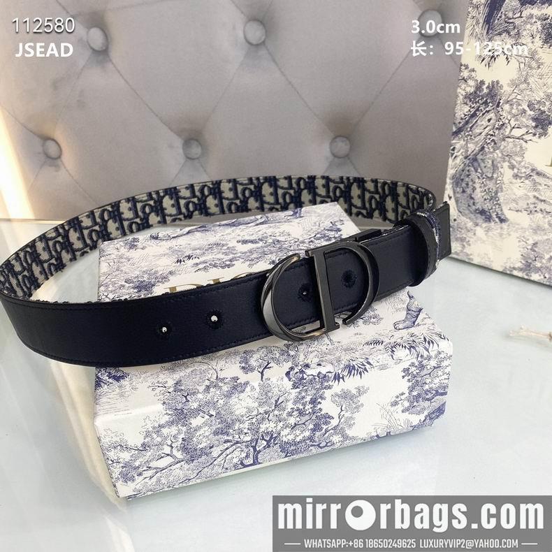 Replica Dior belt 30mmX95-125cm 8L11