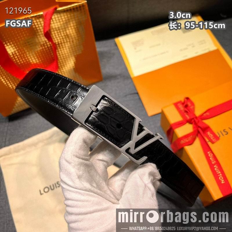 Replica LV belt 30mmX95-115cm 8L25