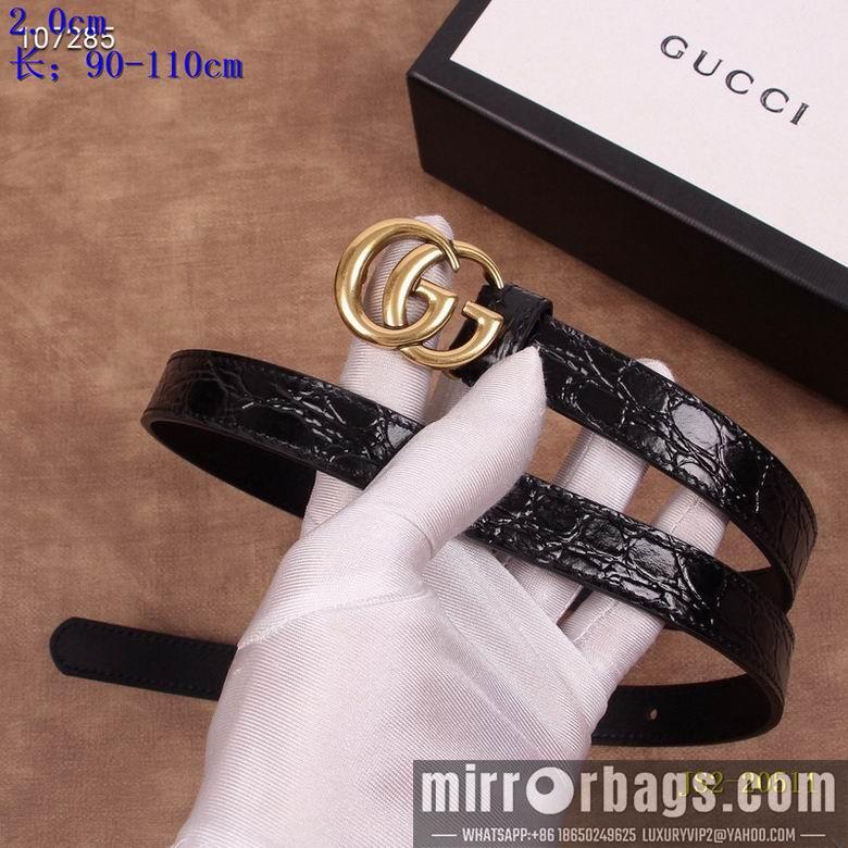 Replica Gucci belt 20mm 90-110cm 8L03