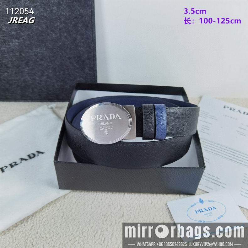 Replica Prada belt 35mmX100-125cm 8L08