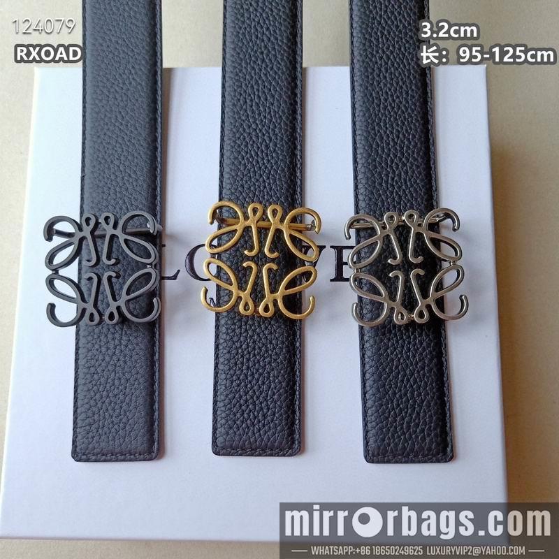Replica Loewe belt 32mmX95-125cm 8L03