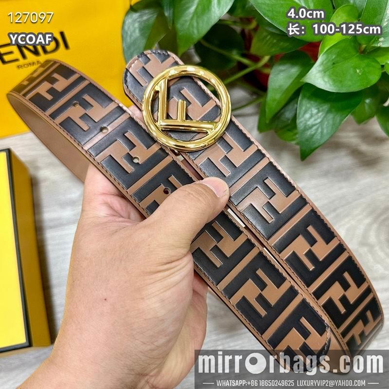 Replica Fendi belt 40mmX100-125cm 8L138