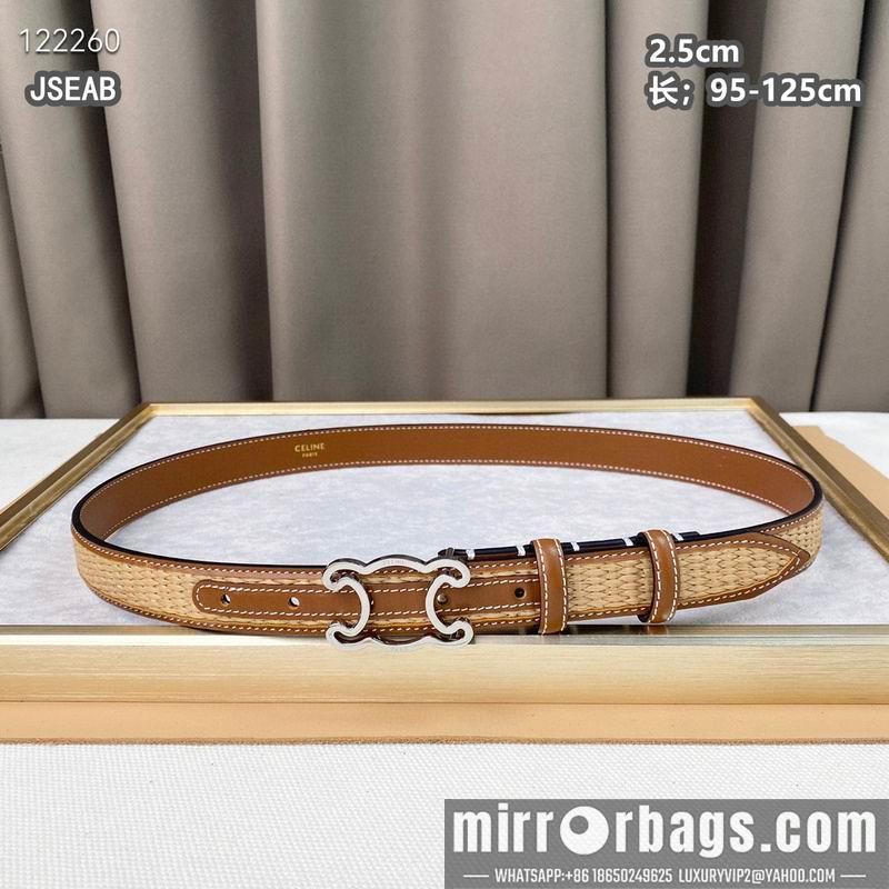 Replica Celine belt 25mmX95-125cm 8L24