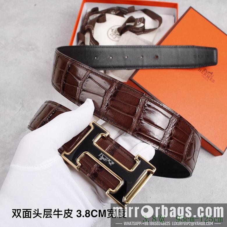 Replica Hermes Belt 38mmX95-125cm 7D93