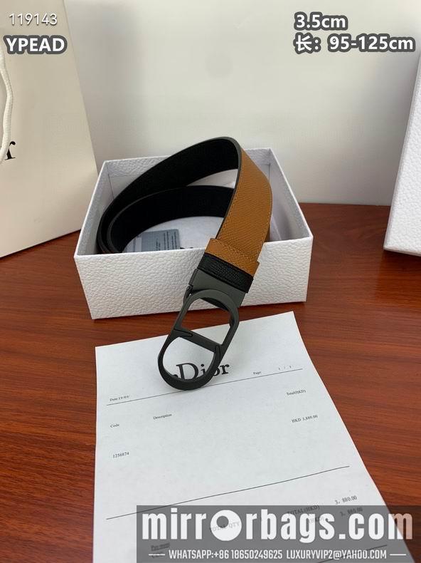 Replica Dior belt 35mmX95-125cm 8L14