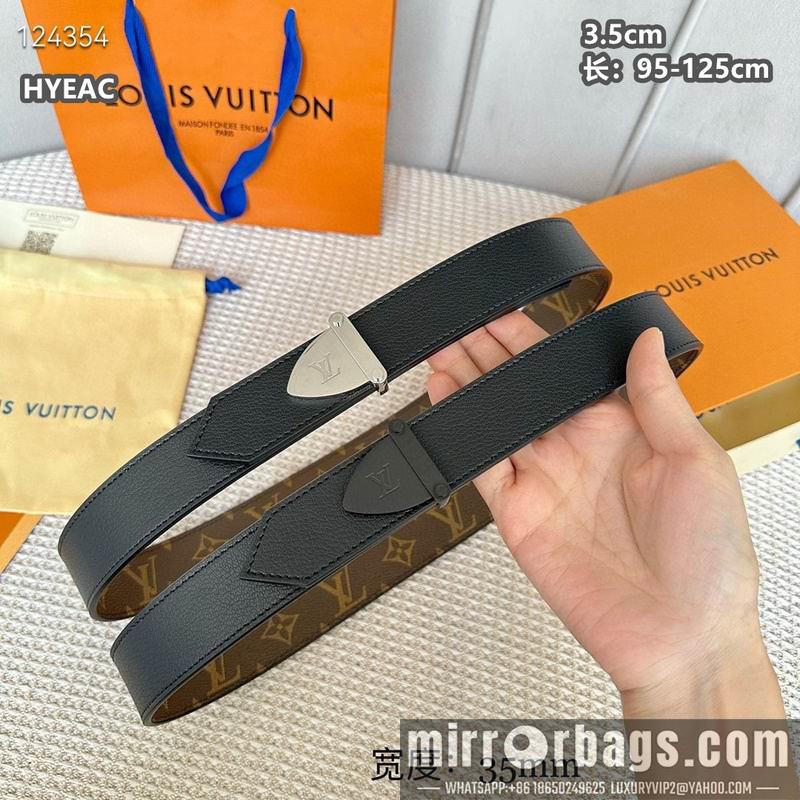 Replica LV belt 35mmX95-125cm 8L15