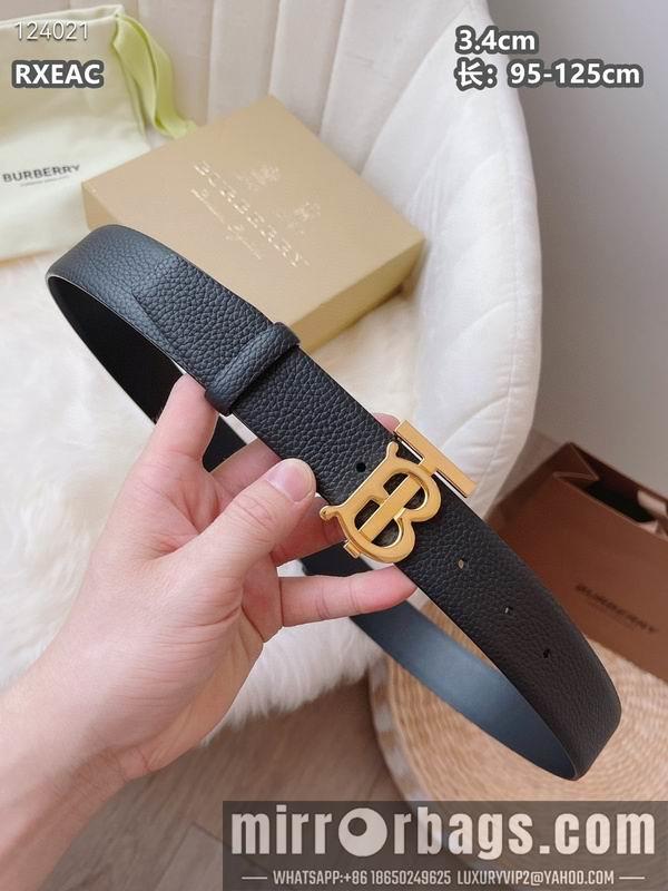 Replica Burberry belt 34mmX95-125cm 8L04