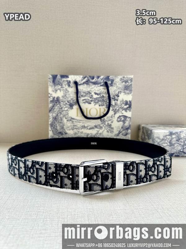 Replica Dior belt 35mmX95-125cm 8L39