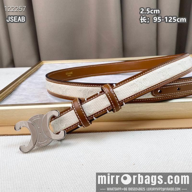 Replica Celine belt 25mmX95-125cm 8L24
