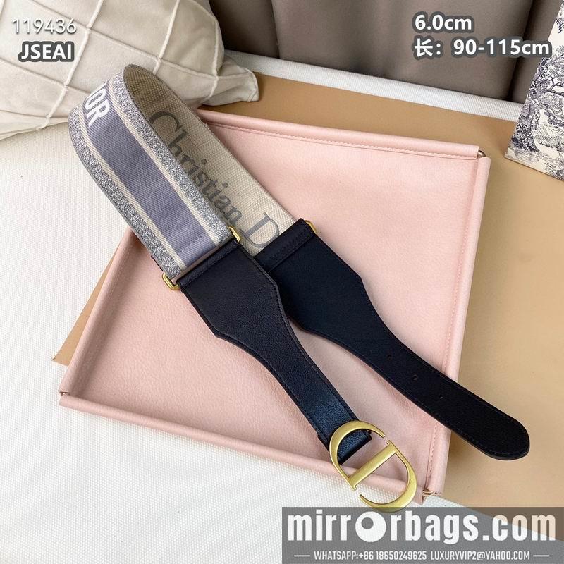 Replica Dior belt 60mmX90-115cm 8L040801