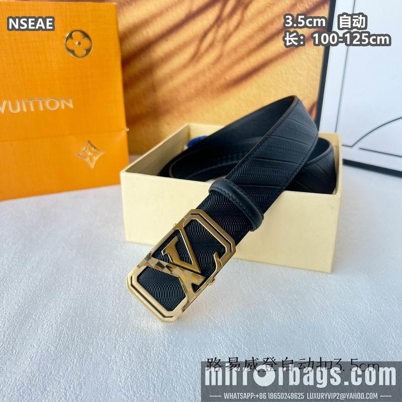 Replica LV belt 35mmX100-125cm 8L80