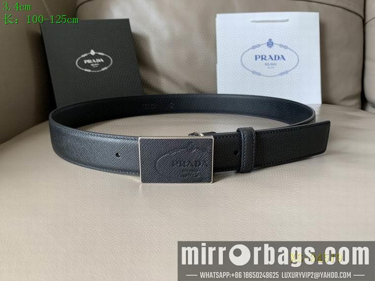 Replica prada Belt 34mmX100-125cm 8L02