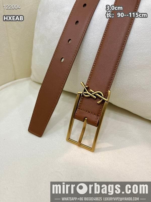 Replica YSL belt 30mm 90-115cm 8L09