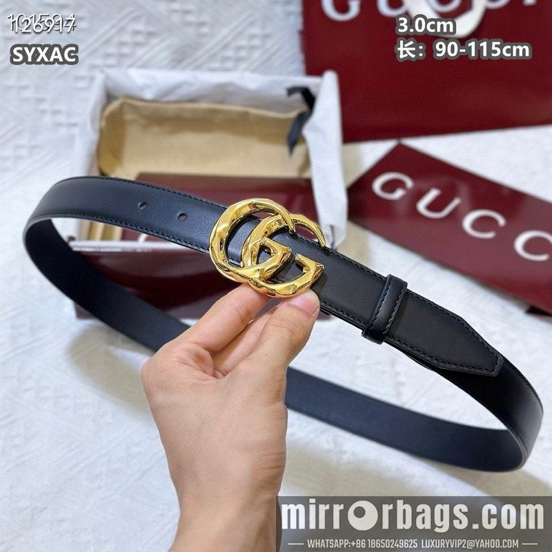 Replica Gucci belt 30mmX90-115cm 8L26