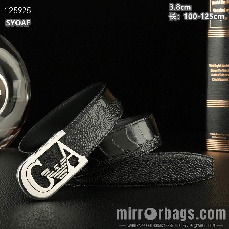 Replica Armani belt 38mmX100-125cm 8L07