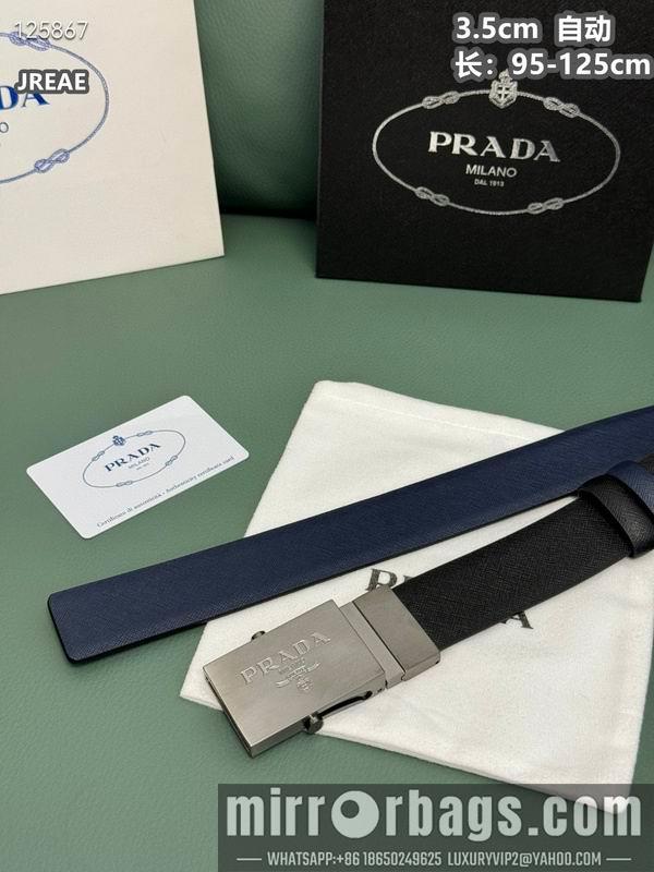Replica Prada belt 35mmX95-125cm 8L49