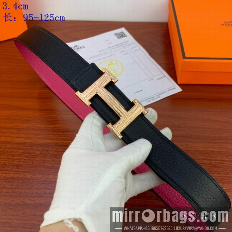 Replica Hermes Belt 34mm 95-125cm 8L02