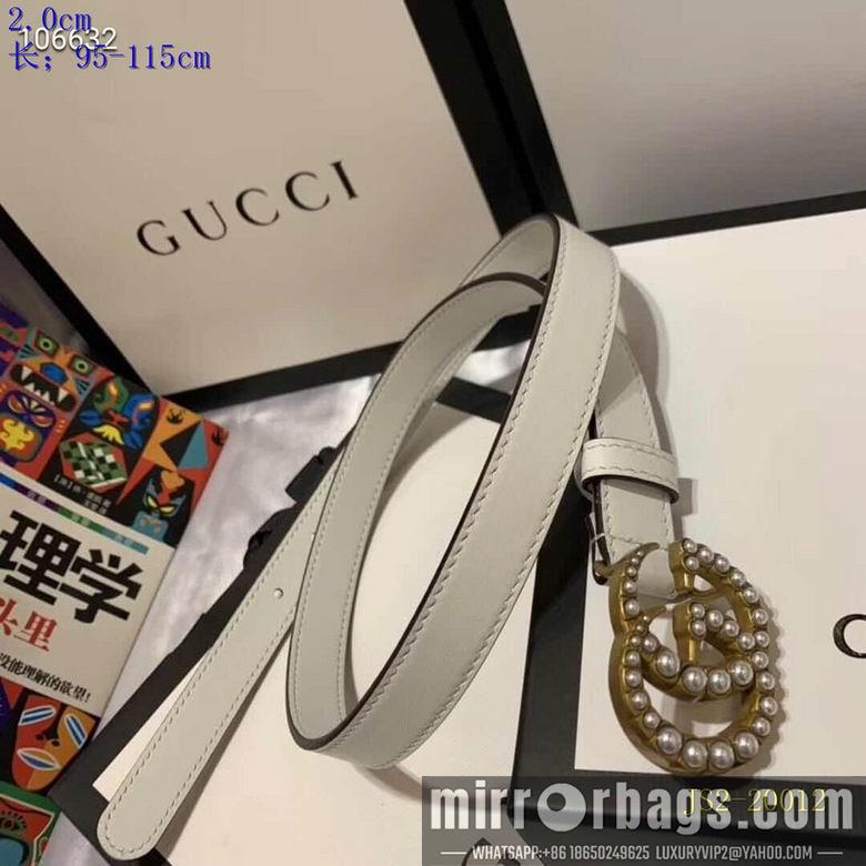 Replica Gucci belt 20mm 95-115cm 8L01