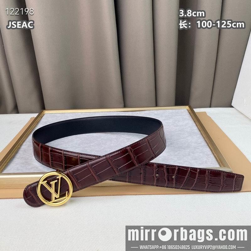 Replica LV belt 38mmX100-125cm 8L07
