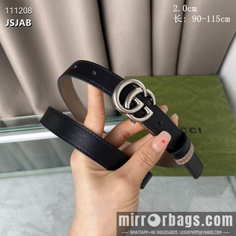 Replica Gucci Belt 20mm 90-115cm 8L01