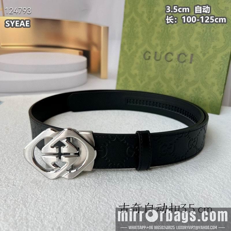 Replica Gucci belt 35mmX100-125cm 8L15