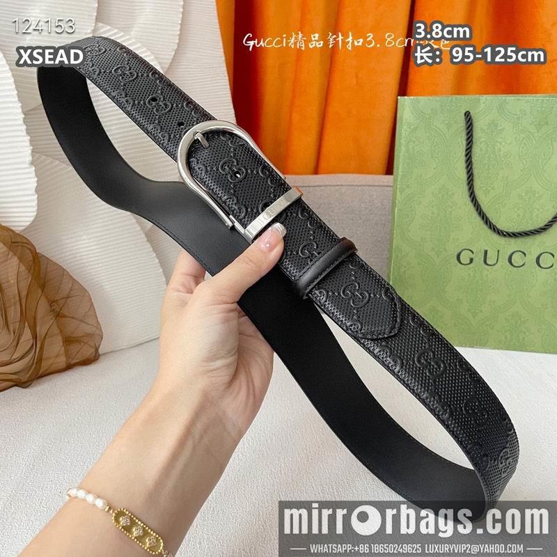Replica Gucci belt 38mmX95-125cm 8L04