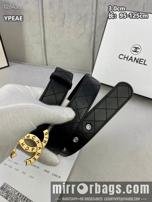 Replica Chanel belt 30mmX95-125cm 8L24