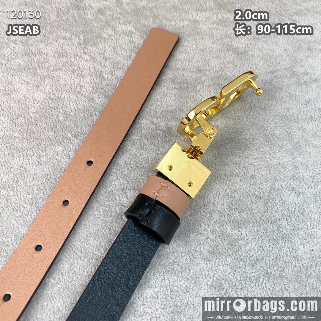 Replica Dior belt 20mmX90-115cm 8L072001