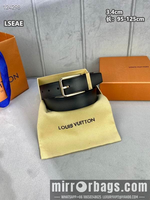 Replica LV belt 34mmX95-125cm 8L26
