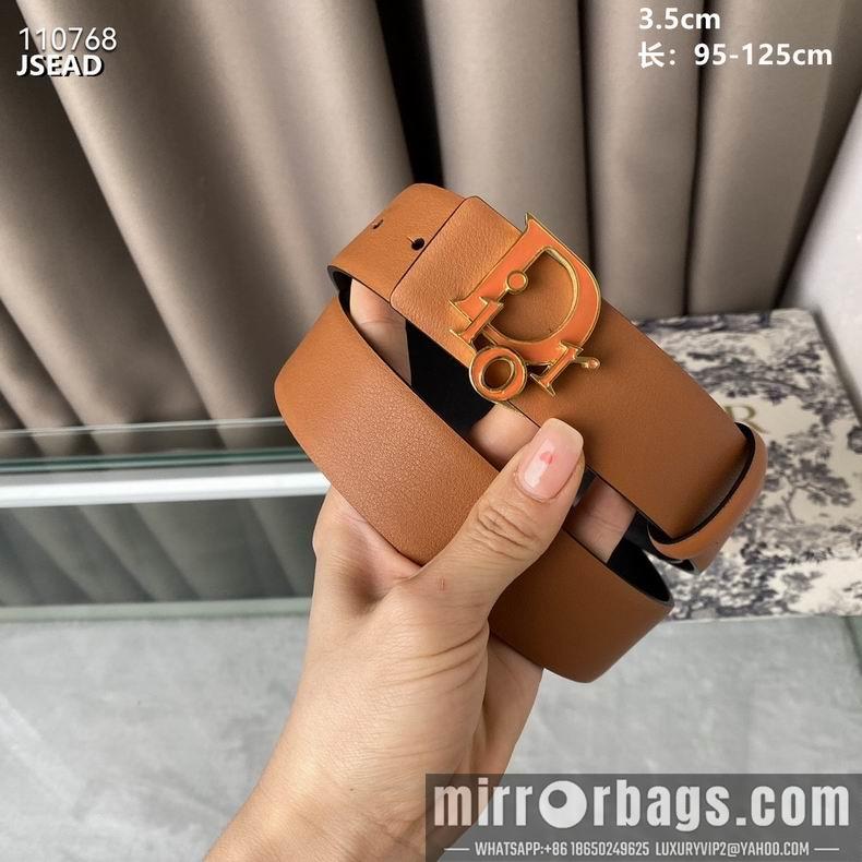 Replica Dior Belt 35mm 95-125cm 8L06