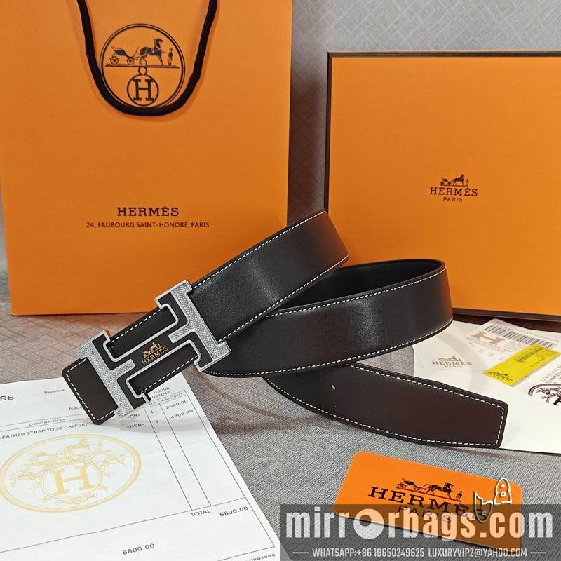 Replica Hermes belt 38mmX90-125cm lb02