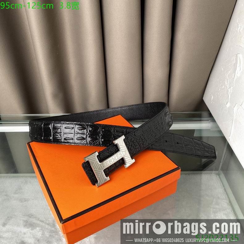 Replica Hermes Belt 38mmX95-125cm 7D102