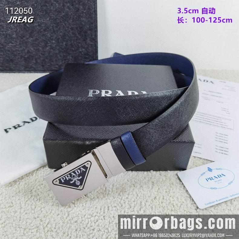 Replica Prada belt 35mmX100-125cm 8L09