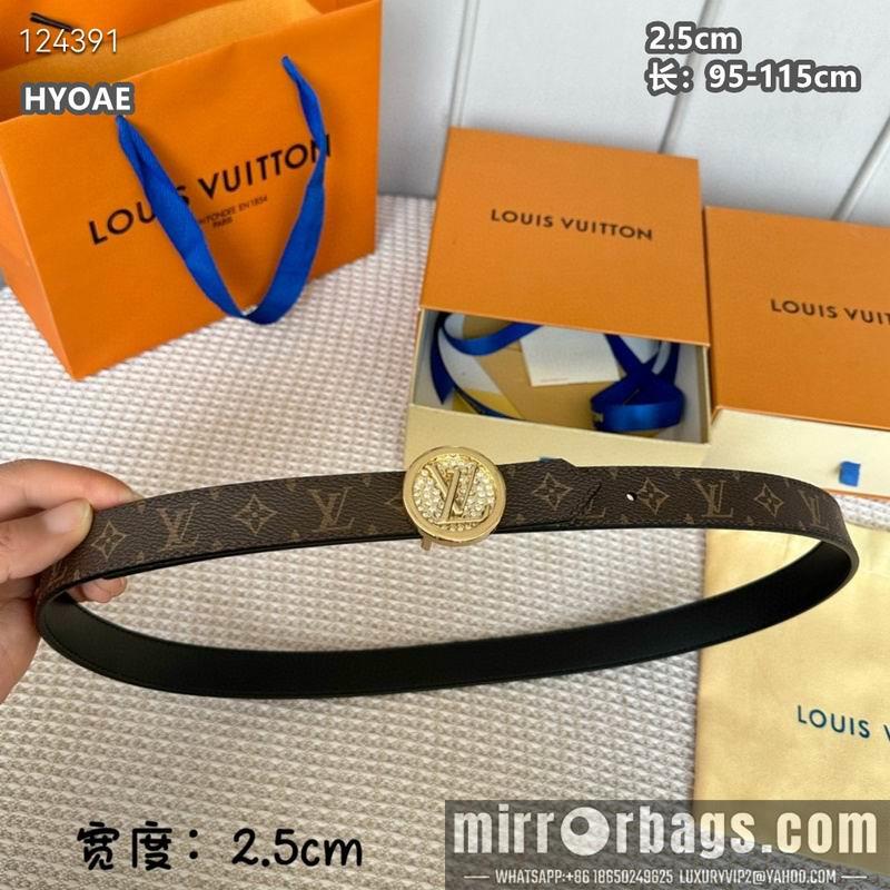 Replica LV belt 25mmX95-115cm 8L13