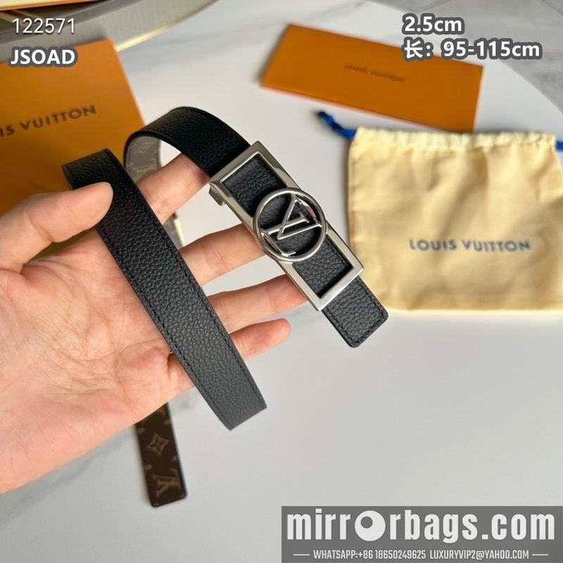 Replica LV belt 25mmX95-115cm 8L16