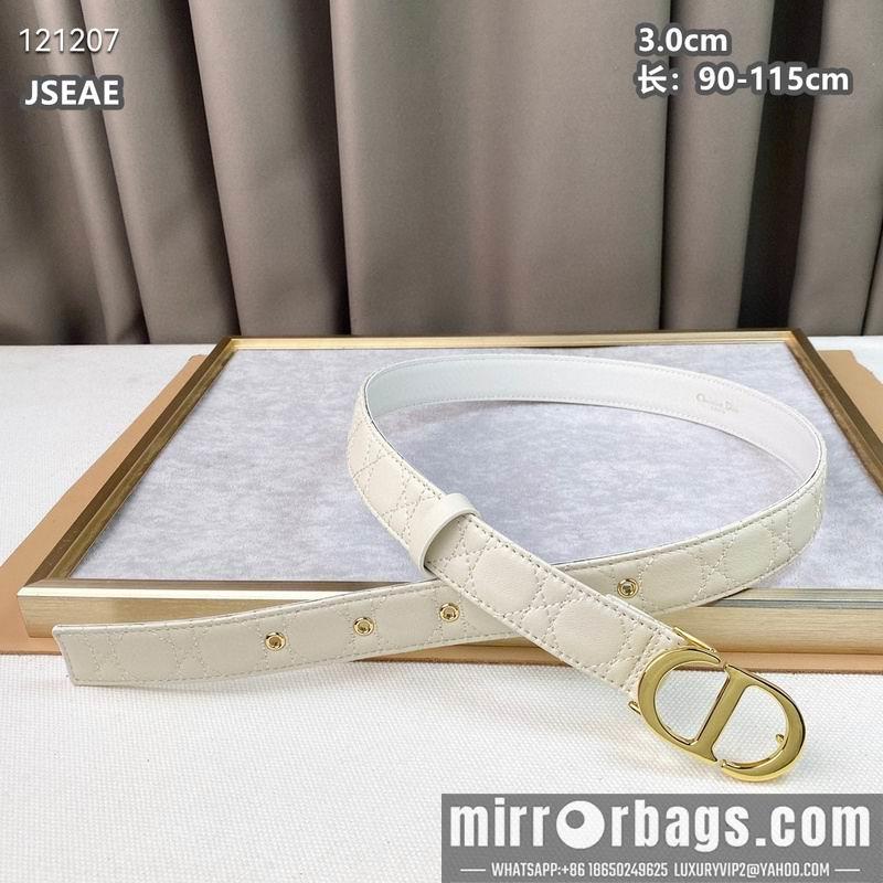Replica Dior belt 30mmX90-115cm 8L111007