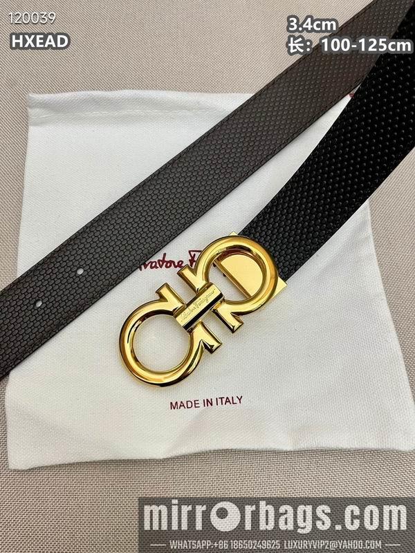 Replica Ferragamo belt 35mmX100-125cm 8L072013