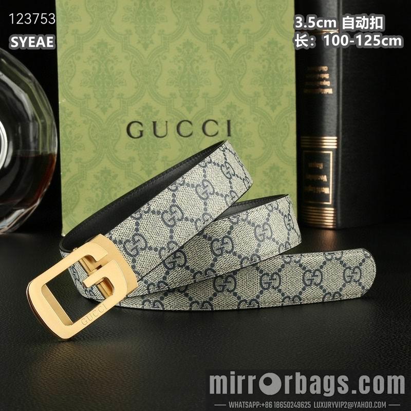 Replica Gucci belt 35mmX100-125cm 8L57